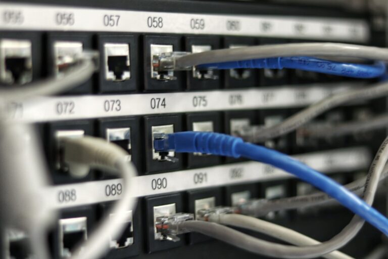 Server racks in an IBM i data center
